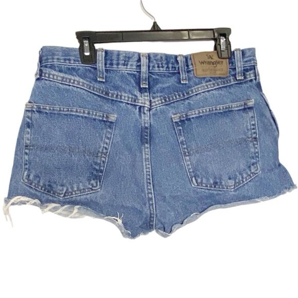 WRANGLER Cut Off High Waisted Denim Shorts W35 - Picture 2 of 7